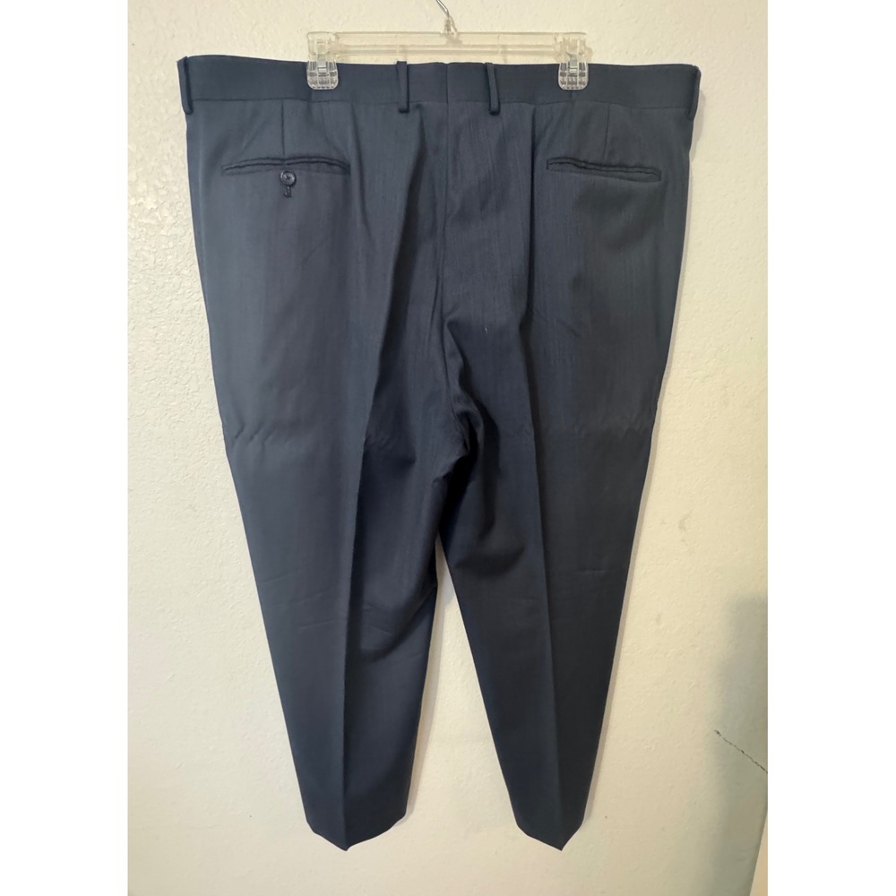 Jones New York Mens Navy Blue Wool Suit Jacket Pants Set - Picture 6 of 16